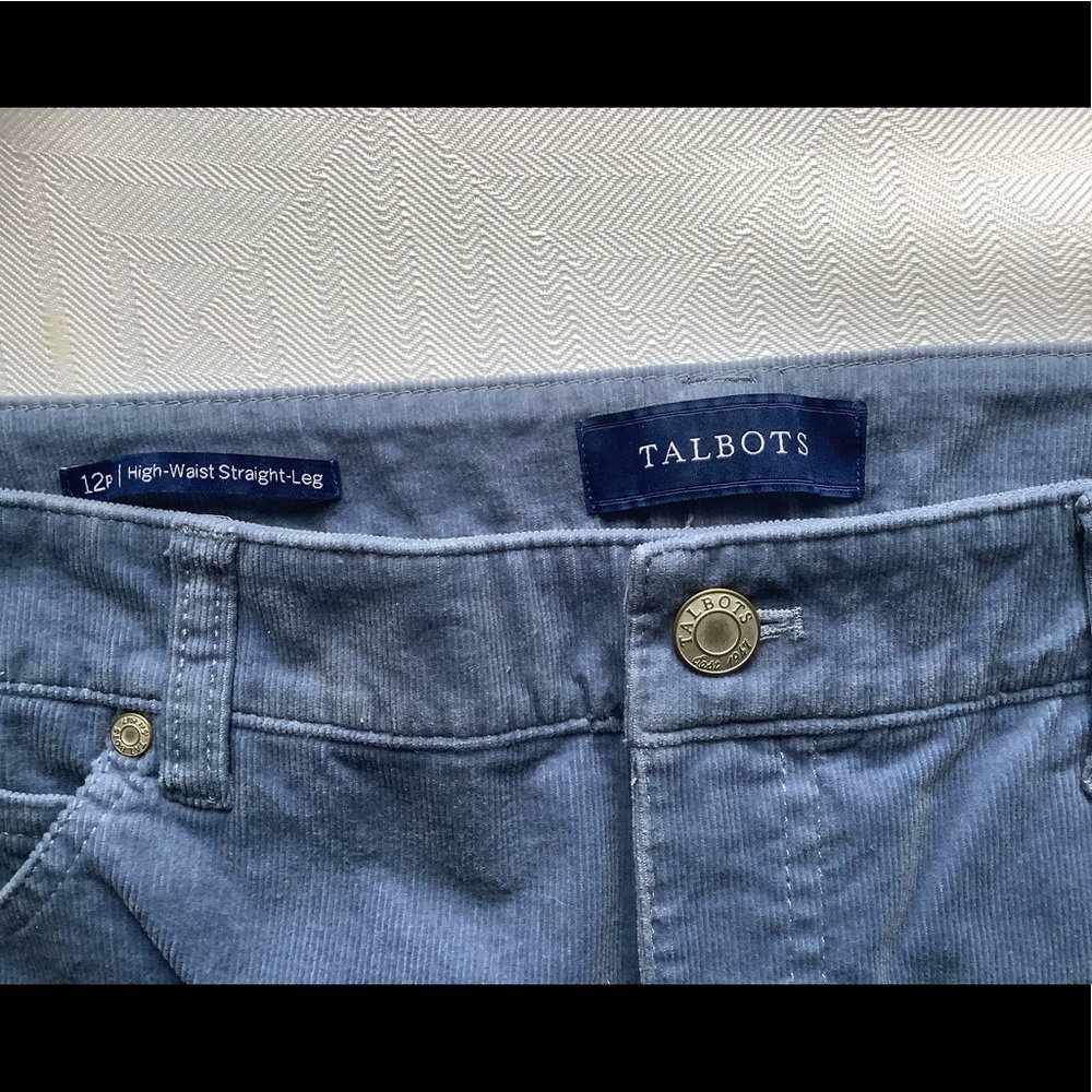 TALBOTS  High Waist Straight Leg  pants